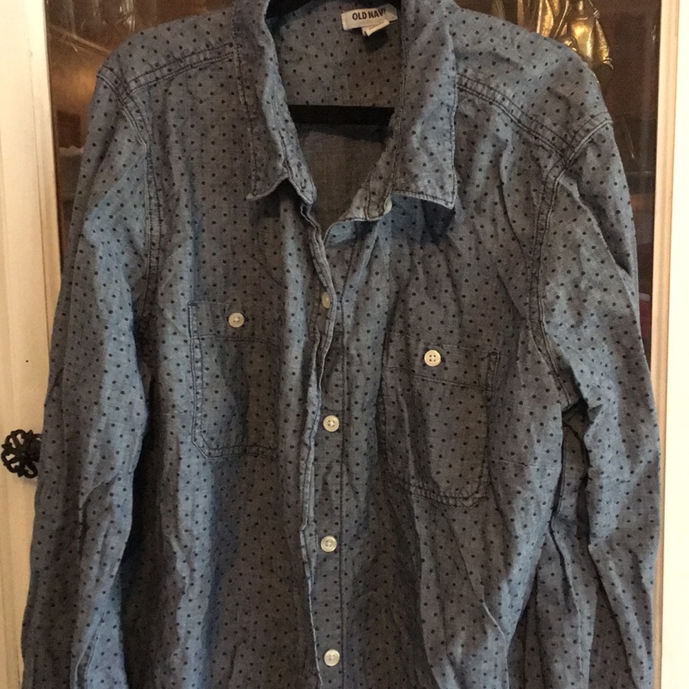 Chambray button up